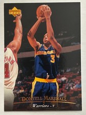 1995-96 Upper Deck #216 Donyell Marshall Golden State Warriors