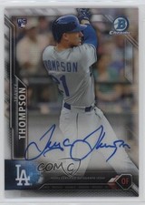 2016 Bowman Chrome Rookie Refractor 177/499 Trayce Thompson #BCAR-TT Auto 0d94