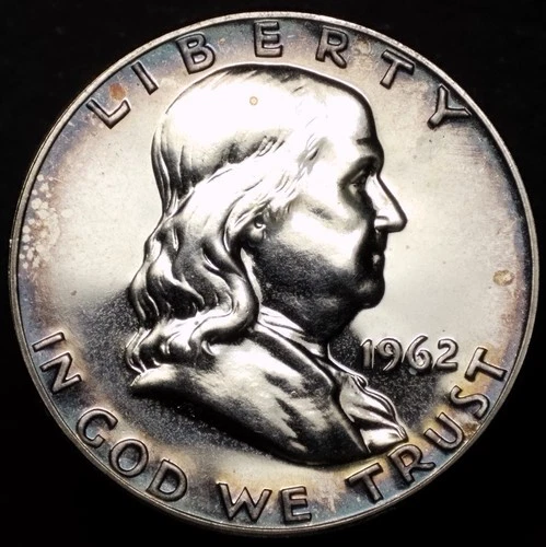 1962 Proof Ben Franklin Half Dollar