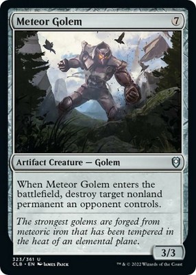 Meteor Golem - 323 - NM - Commander Legends: Battle for Baldur's Gate