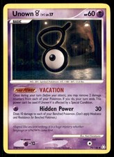 2008 Diamond & Pearl - Legends Awakened Unown V Basic/Uncommon #79
