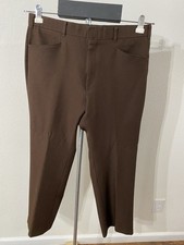 Levi's Action Slacks Pants Men 36X28.5 Brown Polyester