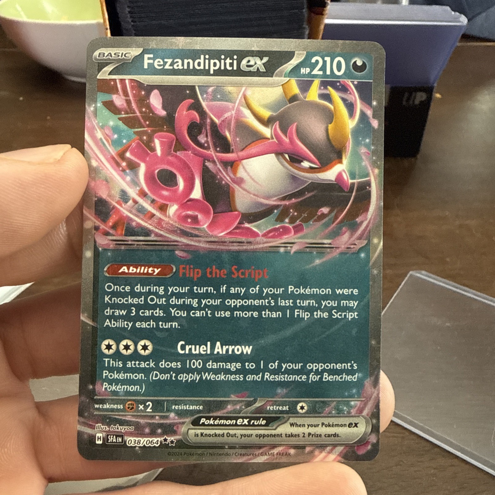 Fezandipiti ex SV: Shrouded Fable 038/064 NM