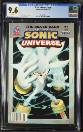 Sonic Universe #25 Cgc 9.6 Newsstand 2011 Archie