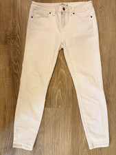 Vineyard Vines Women s Ivory White Corduroy Pants Size 6 Cotton Blend