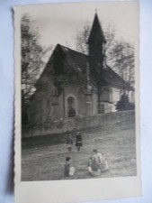 Foto-AK Arnsdorf Sa. Kirche