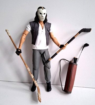 Teenage Mutant Ninja Turtles Movie TMNT Figur Casey Jones wie NEU + KOMPLETT