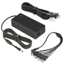 Security Camera Power Supply, CCTV Camera Power Adapter, 12V 5A Power Supply ...