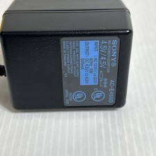 Genuine OEM Sony AC-E455D AC Power Adaptor 4.5V Power Supply for Discman D-33