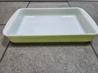 Vintage Pyrex #232 2qt. Lasagna Pan ~ Casserole Dish Lime green