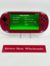 Sony PS Vita PlayStation Vita 1000 Console Red 27315 〇