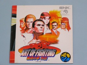 SNK Neo Geo CD Art of Fighting Gaiden Fighting Game Japanese Version Used Japan