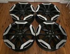GENUINE 20x7.5 KIA Factory SINGLE Black Machined Rim OEM Wheel 24 25 Telluride 