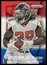Steven Jackson 2014 Panini Prizm #90 Red White And Blue Prizm Atlanta Falcons