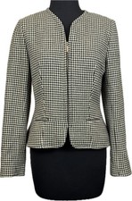 Ralph Lauren Purple Label Vintage Houndstooth Blazer/Jacket Size 10