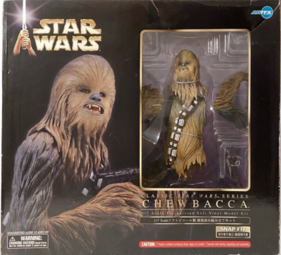 【希少価値】未開封 STAR WARS Chewbacca #04 フィギュア Star Wars Chewbacca Soft Vinyl Model Kit Kotobukiya JC | eBay