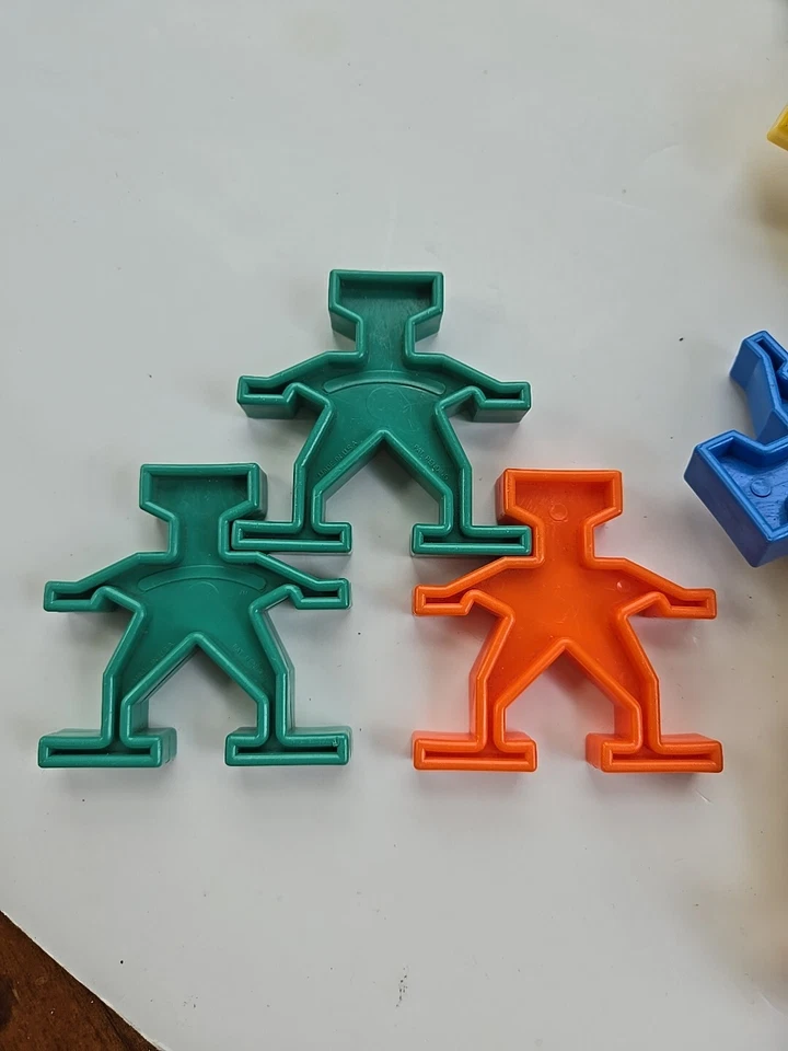 Set of 68 LockRobots Building Stacking Toys Lock Robot USA - Image 3 of 4