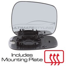 Mirror Glass Fits Nissan Kubistar Van 2003-2010 Heated Convex Drivers Side Right