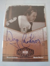 2004-05 UPPER DECK LEGENDARY SIGNATURES WAYNE CASHMAN AUTO AUTOGRAPH 