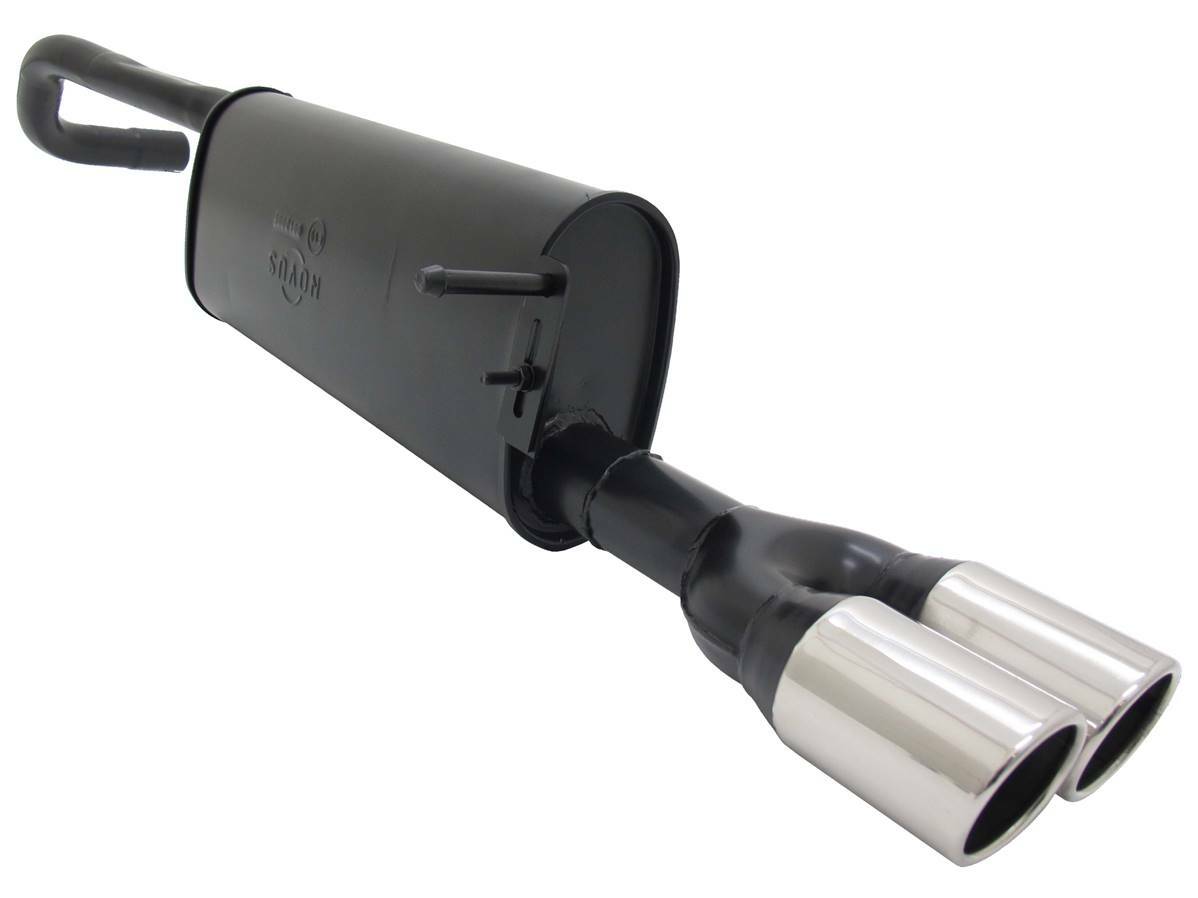 Silencieux echappement Seat Ibiza 6J en inox avec double sortie sport 2x76mm SR