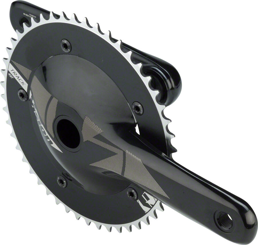 Vision NS 386EVO 165mm Track Crank 49t Black