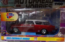 FIRST GEAR 1:24, CAR QUEST, 1955 CHEVY NOMAD, #40-0045