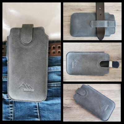 ASSEM für Ulefone Armor X5 echt leder Gürteltasche Tasche Hülle Etui case