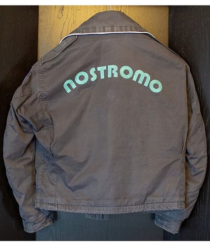 Handmade Harry Dean Stanton Alien Nostromo Crew Jacket Brett Alien Nostromo Coat - Picture 2 of 6