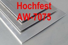 Aluminium Platte 360x270x6mm hochfest 7075 Zuschnitt AlZnMgCu1,5 (68,-€/lfm) Alu
