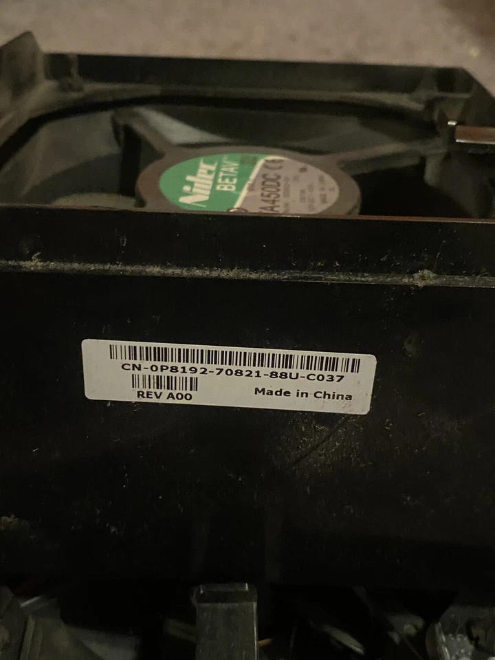 Nidec Betav TA450DC B35502-35 Powerful 2 Ball Bearing 12V w/ warranty Free Ship. - Image 2 of 2