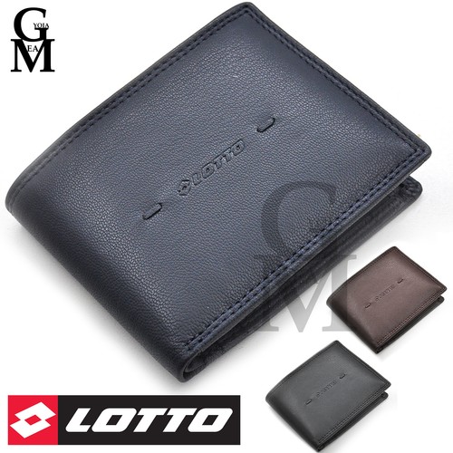 Portafoglio LOTTO uomo in pelle con porta monete ribaltina porta carte Sport  | eBay