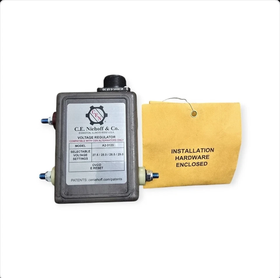 GENUINE C.E. Niehoff & Co. A2-3123 Voltage Regulator-REPLACES A2-214 - Image 3 of 4