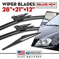 28"+21"+12"Wiper Blade Set for 2007-2011 Mercedes-Benz ML63 AMG GL450 Replace US