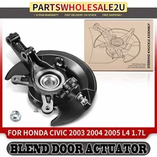 Front Left Wheel Hub Bearing Steering Knuckle Assy for Honda Civic 03-05 L4 1.7L