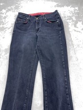 CJ By Cookie Johnson Jeans Womens 27 Black St...
