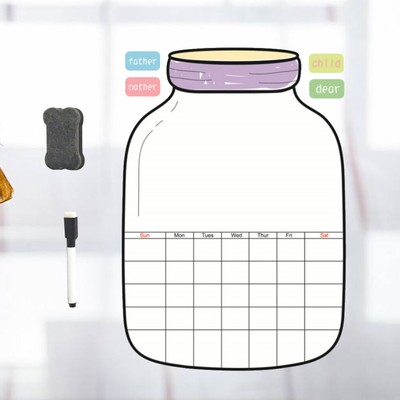 Magnetisches, Abwischbares Whiteboard-Blatt Für Kühlschrank Memoboards