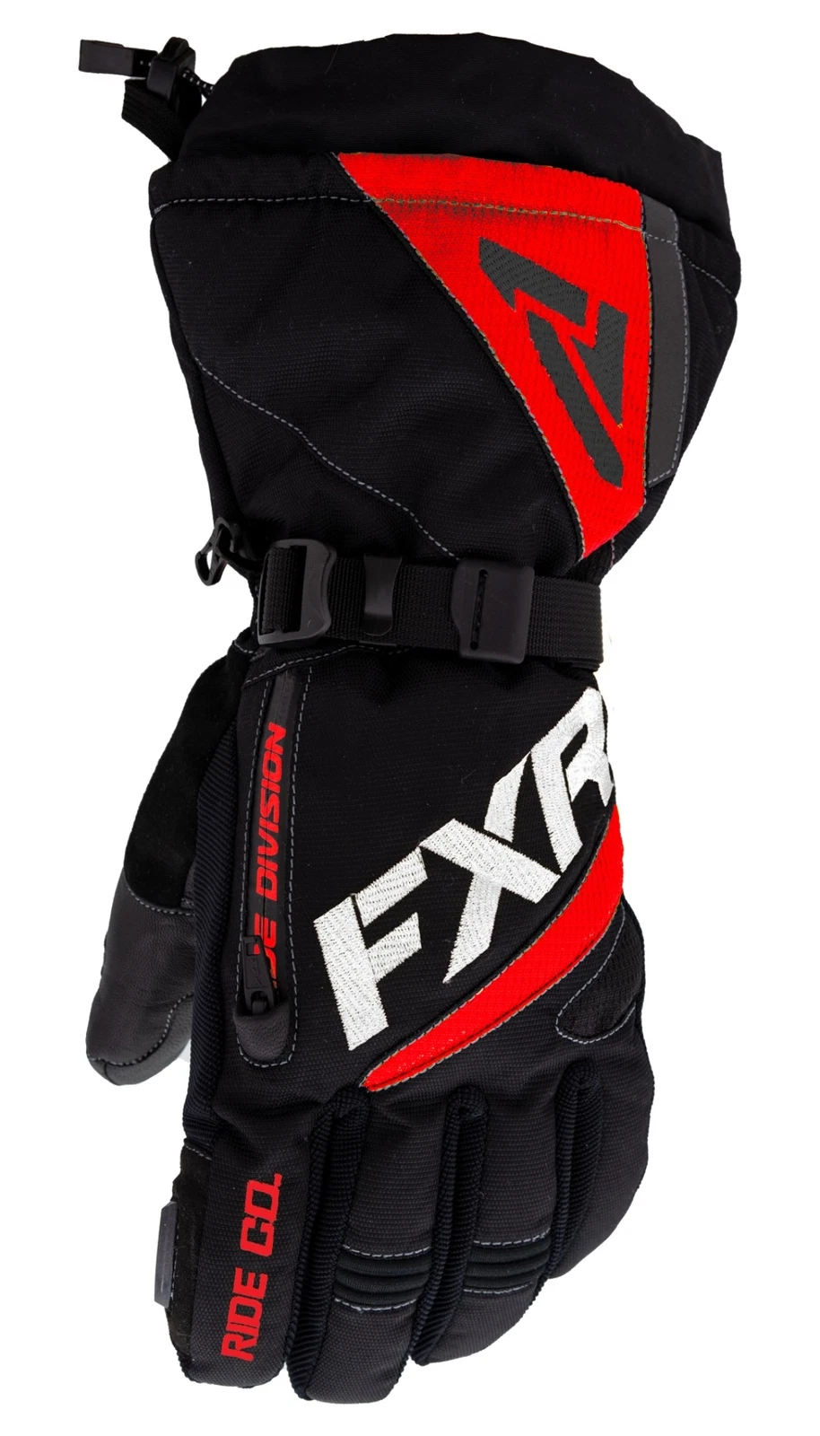 FXR Fuel Mens Snow Gloves Black/Red