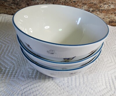 World of Beatrix Potter & Peter Rabbit Set of 3 Bowls Soup/Salads/Snacks Easter