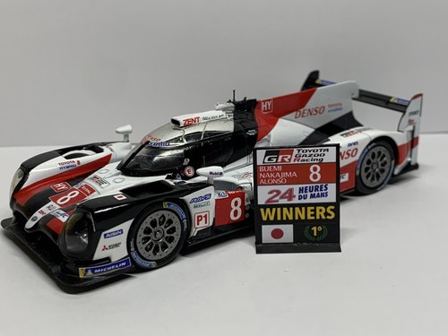 Pitboard 1:43 & 1:18 / Alonso, Buemi, Nakajima (Toyota) / 24 Hours Le Mans - Picture 4 of 10