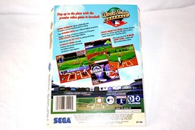 World Series Basedall Sega Saturn DISC & BACK ART Only With Replacement Case 
