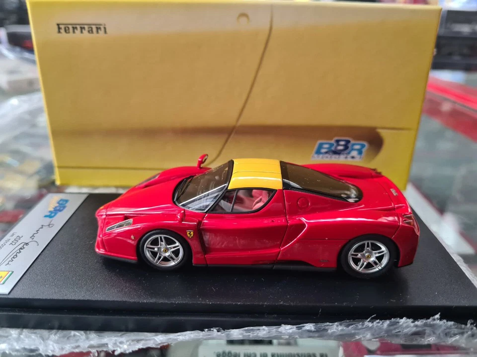 Ferrari Enzo 2002 Yellow/Red serie oro 1/43 lim.ed.115/200 pcs BG283 BBR - Immagine 4 di 4
