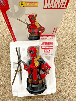 Gentle Giant Lady Deadpool レディデッドプール Gentle Giant Marvel Lady DeadPool Mini Bust 1/6 Scale AFX