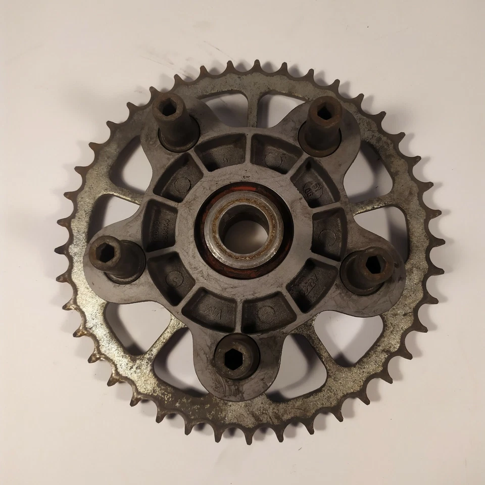 KTM 950 SM SUPERMOTO LC8 2008 R RUEDA TRASERA PIÑÓN BUJE RUEDA 61010050100 k Foto 3 de 4