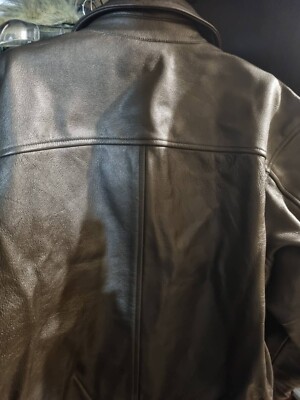 New L.L Bean Goatskin Flying Tiger A-2 Thinsulate Leather Bomber