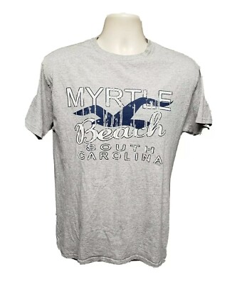 Myrtle Beach South Carolina Adult Medium Gray TShirt