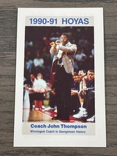 1990-91 Georgetown Hoyas Police John Thompson 