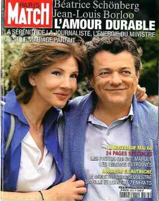 PARIS MATCH Nr. 3076-30.04.2008 Beatrice Schönberg Jean Louis Borloo E. Fritzl