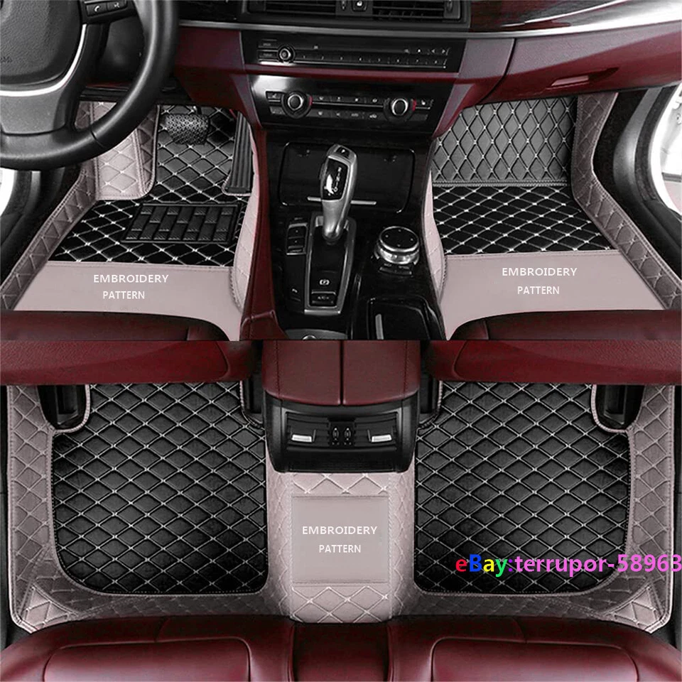 Fit for JEEP Wrangler Patriot Cherokee Commander Renegade Car Floor Mats Custom Foto 2 de 4