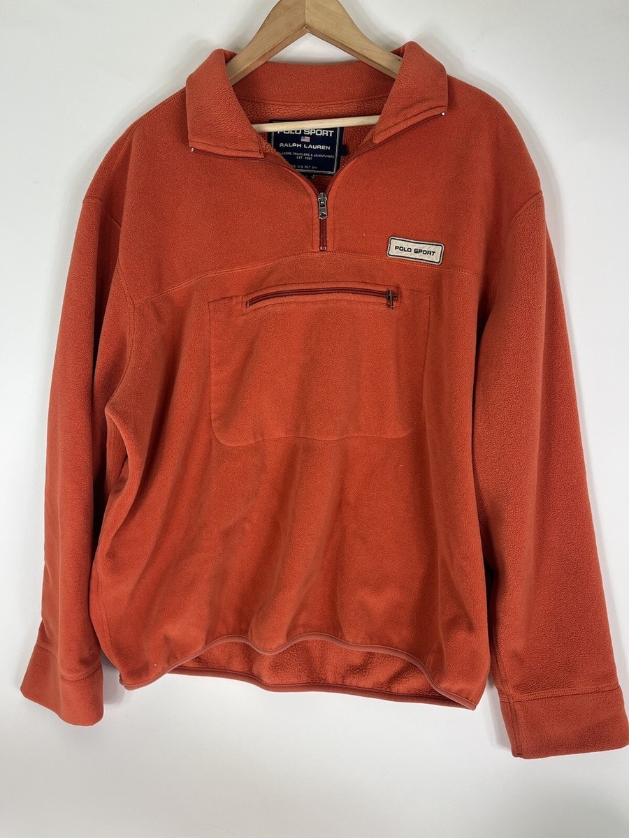 Vtg 90s Polo Sport Fleece Quarter Zip Pullover Vintage Polo Vtg 90s Polo Sport Fleece Quarter Zip Pullover Vintage Polo