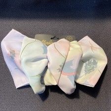 NOS Vintage 1990s Multicolored Pastel Hair Bow Clip Barrette Updo Accessory G93